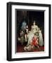 Caroline Bonaparte and Her Children-Francois Gerard-Framed Giclee Print