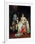 Caroline Bonaparte and Her Children-Francois Gerard-Framed Giclee Print