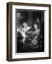 Caroline D. Marlborough-Sir Joshua Reynolds-Framed Art Print