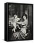 Caroline, Duchess of Marlborough and Daughter, 20th Century-Richard Houston-Framed Stretched Canvas