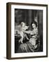 Caroline, Duchess of Marlborough and Daughter, 20th Century-Richard Houston-Framed Giclee Print