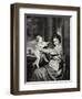 Caroline, Duchess of Marlborough and Daughter, 20th Century-Richard Houston-Framed Giclee Print