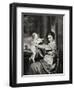 Caroline, Duchess of Marlborough and Daughter, 20th Century-Richard Houston-Framed Giclee Print