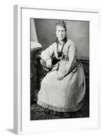 Caroline E Bassett, Victorian Spiritualist-null-Framed Photographic Print