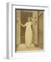 Caroline Eakins in an Empire Dress, 1881 (Albumen Silver Print)-Thomas Cowperthwait Eakins-Framed Giclee Print