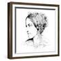 Caroline Fox-Hubert von Herkomer-Framed Giclee Print