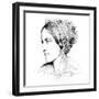 Caroline Fox-Hubert von Herkomer-Framed Giclee Print