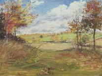 Early Autumn on the River Test, 2007-Caroline Hervey-Bathurst-Giclee Print