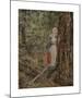 Caroline in the Woods-Howard Chandler Christy-Mounted Premium Giclee Print