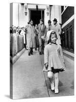 Caroline Kennedy on Her Third Birthday-null-Stretched Canvas