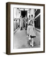 Caroline Kennedy on Her Third Birthday-null-Framed Photo