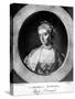 Caroline Matilda, Queen of Denmark and Norway, Engraved by Brookshaw-Francis Cotes-Stretched Canvas