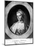 Caroline Matilda, Queen of Denmark and Norway, Engraved by Brookshaw-Francis Cotes-Mounted Giclee Print