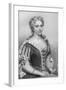 Caroline of Brandenburg-Ansbach (1683-173), Queen Consort of King George Ii, 1851-John Brown-Framed Giclee Print