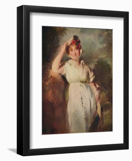 'Caroline of Brunswick (1768-1821), Queen of George IV', 1798, (c1915)-Thomas Lawrence-Framed Giclee Print