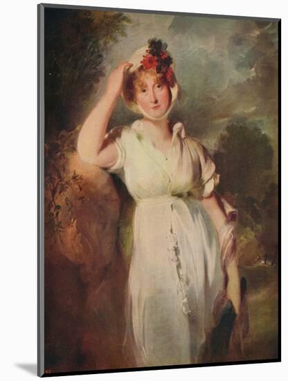 'Caroline of Brunswick (1768-1821), Queen of George IV', 1798, (c1915)-Thomas Lawrence-Mounted Giclee Print