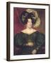 Caroline of Brunswick, Queen of Great Britain and Ireland (1768-1821), Consort of George Iv-Samuel Lane-Framed Giclee Print