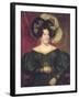 Caroline of Brunswick, Queen of Great Britain and Ireland (1768-1821), Consort of George Iv-Samuel Lane-Framed Giclee Print