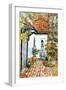 Caroline's Cottage - the Old Post Office-Joan Thewsey-Framed Giclee Print