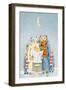 Caroling Cats-David Cooke-Framed Giclee Print