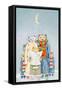 Caroling Cats-David Cooke-Framed Stretched Canvas