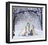 Caroling Wolves-Nancy Tillman-Framed Art Print