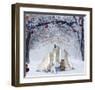 Caroling Wolves-Nancy Tillman-Framed Art Print