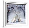 Caroling Wolves-Nancy Tillman-Framed Art Print