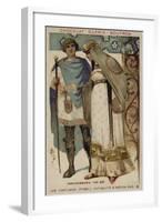 Carolingian Costumes-null-Framed Giclee Print