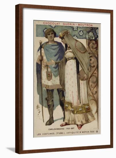 Carolingian Costumes-null-Framed Giclee Print