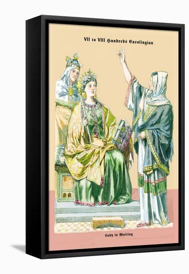 Carolingian Queen, 8th Century-Richard Brown-Framed Stretched Canvas