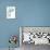 Carols Roses II Blue-Shirley Novak-Stretched Canvas displayed on a wall