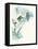 Carols Roses II Cerulean-Shirley Novak-Framed Stretched Canvas
