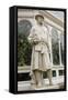 Carolus Linnaeus Statue at Sefton Park Palm House-Michael Nicholson-Framed Stretched Canvas