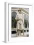 Carolus Linnaeus Statue at Sefton Park Palm House-Michael Nicholson-Framed Photographic Print