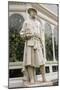 Carolus Linnaeus Statue at Sefton Park Palm House-Michael Nicholson-Mounted Photographic Print