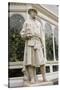Carolus Linnaeus Statue at Sefton Park Palm House-Michael Nicholson-Stretched Canvas