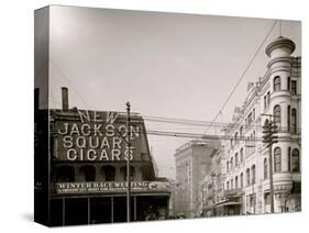 Carondelet Street, New Orleans, La.-null-Stretched Canvas