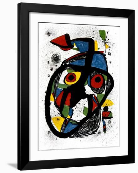 Carota, c.1978-Joan Miro-Framed Art Print