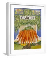 Carota, carrots-Jennifer Abbott-Framed Giclee Print