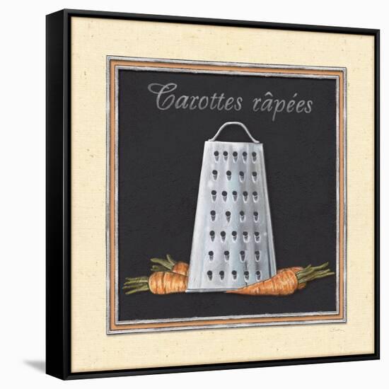 Carottes Rapees-Charlene Audrey-Framed Stretched Canvas