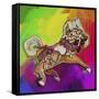 Carousal Pony-Howie Green-Framed Stretched Canvas