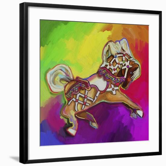 Carousal Pony-Howie Green-Framed Giclee Print