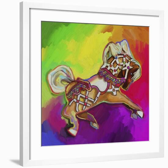 Carousal Pony-Howie Green-Framed Giclee Print