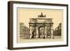 Carousal Triumphal Arch and Monument Gambetta-Helio E. Ledeley-Framed Art Print