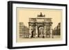 Carousal Triumphal Arch and Monument Gambetta-Helio E. Ledeley-Framed Art Print