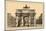 Carousal Triumphal Arch and Monument Gambetta-Helio E. Ledeley-Mounted Art Print