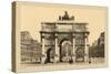 Carousal Triumphal Arch and Monument Gambetta-Helio E. Ledeley-Stretched Canvas