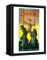 Carousel, 1956-null-Framed Stretched Canvas