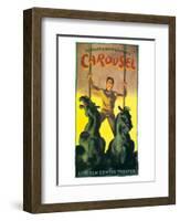 Carousel, 1956-null-Framed Premium Giclee Print